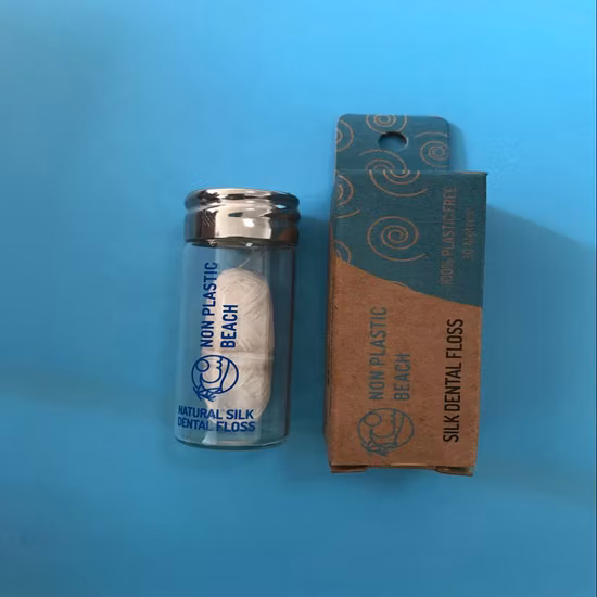 廃棄物ゼロのプライベートラベル竹デンタルフロステープ
